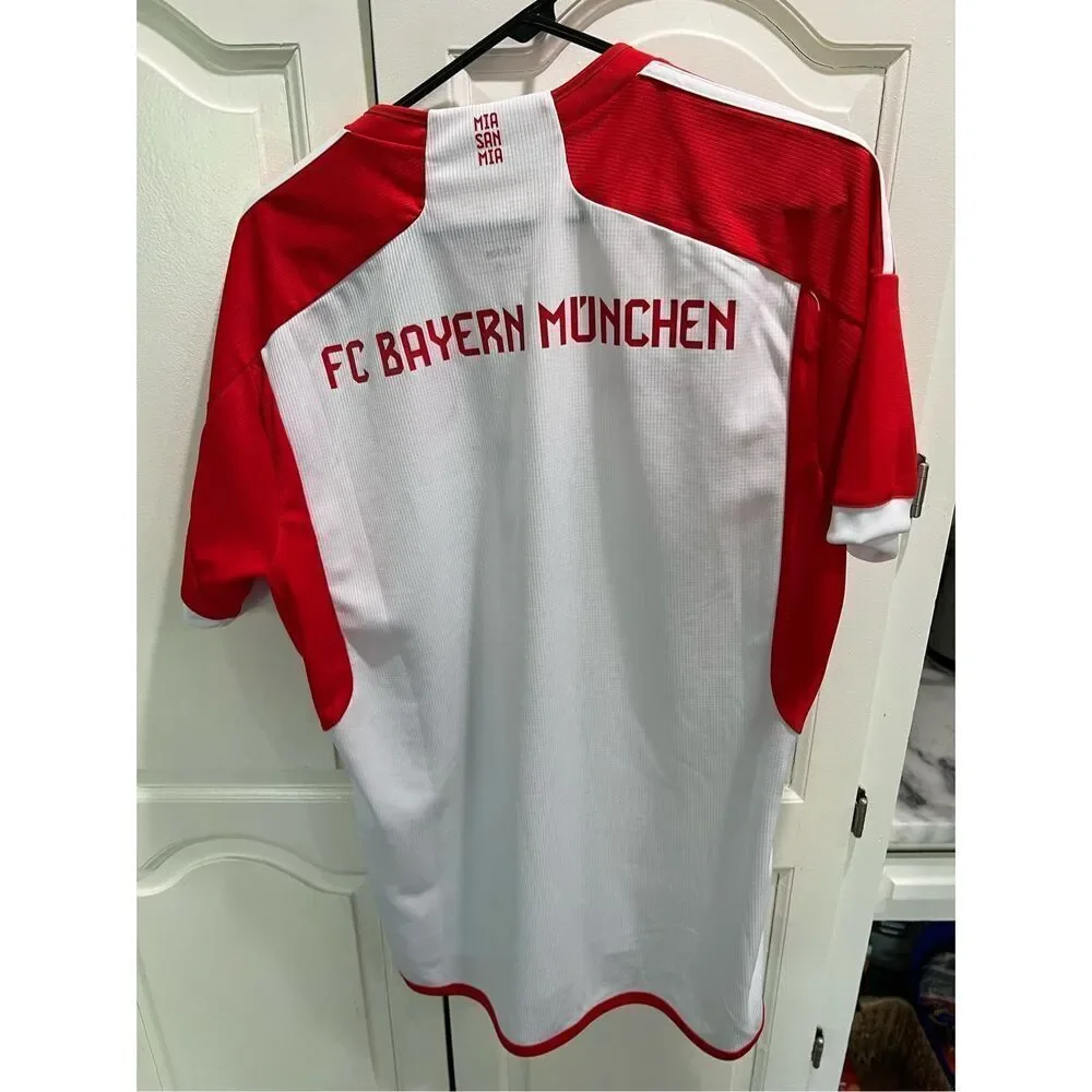 BNWT BNIB Authentic FC Bayern Munich Munchen Adidas 2023/24 Home Jersey L
